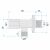 Sarokszelep 02 1/2" x 3/8" Black 155688995
