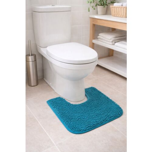 WC előke türkizkék 60X55 cm