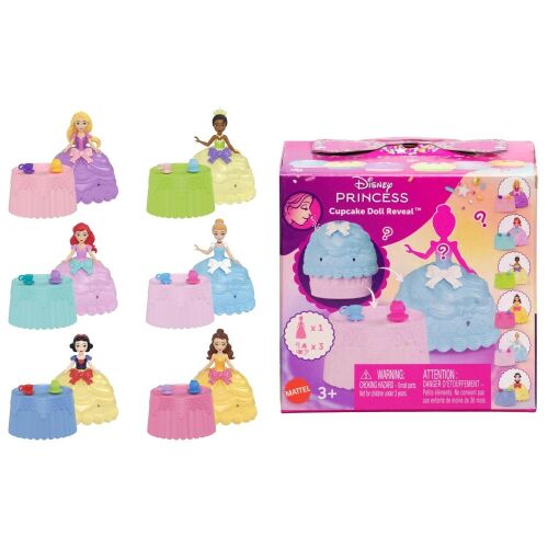 Disney Hercegnők Mini hercegnő cupcake meglepetés 1 db (6 féle) 155694582 