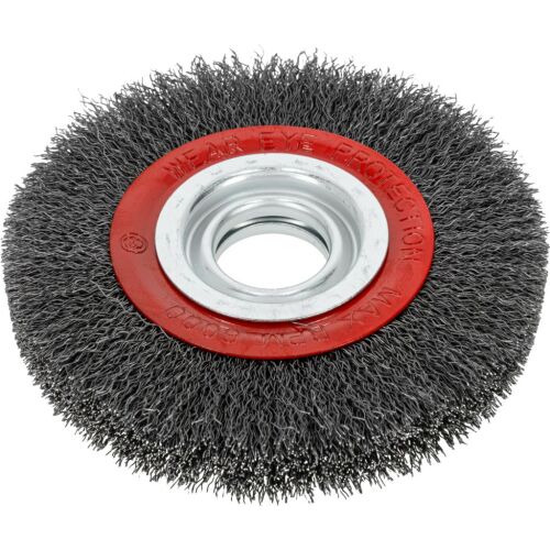 Proline 150mm-es bordás acél drótkefe tárcsa sarokcsiszolókhoz, rozsda és festék eltávolításhoz - Proline