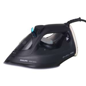 Philips 3000 series DST3041/80 fiare de călcat Talpă a fierului de călcat ceramică 2600 W Negru (DST3041/80) 44079464 - Aparate de curatat cu aburi, Mașini de cusut, Stații de aburi, Aparate de abur manual, Fiare de călcat și Mașini de curățat