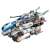 QMAN 41310 Interstellar Hunting Vehicle играчка с блокове за конструиране, 4 в 1, 821 части, сглобена