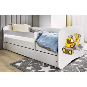 Kocot Kids Babydreams Ifjúsági ágy ágyneműtartóval - Kotrógép - Többféle méretben és színben 46118731 Ifjúsági ágyak - Fiú