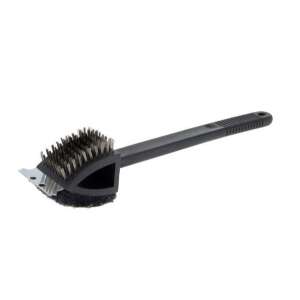 Grill tisztító kefe 3 az 1-ben – 375 mm hosszú, erős sörtékkel
