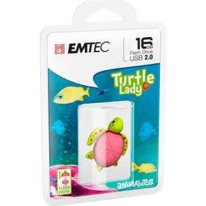 EMTEC "Lady Turtle" 16GB USB 2.0 Pendrive 58120592 