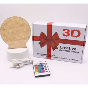Lampă de vizualizare 3D creativă, scriibilă, lampă de noapte LED, cu telecomandă, încărcare USB, idee de cadou - Nonbrand Lămpi de masă