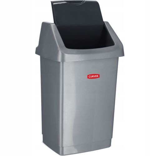 Curver Click-IT 15L Szemetes, Grafit