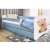 Kocot Kids Babydreams Ifjúsági ágy ágyneműtartóval - Maci virágokkal - Többféle méretben és színben 46082936}
