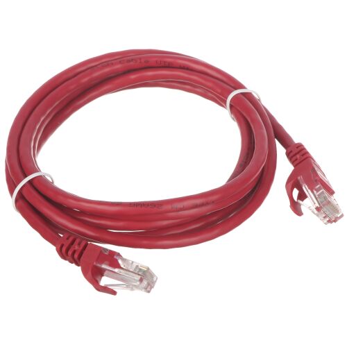 RJ45/1.8-PIROS KAPCSOLÓKÁBEL 1.8 m 155787771 - Patch kábel