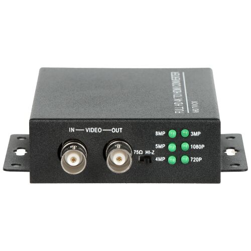 HDMI HV/HDMI+HV-V2 Átalakító elölnézet BNC csatlakozókkal - HDMI átalakító