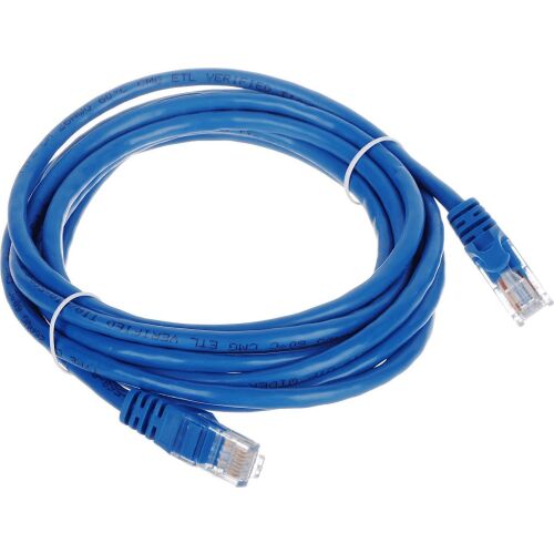 RJ45/3.0 KAPCSOLÓKÁBEL KÉK 3.0 m 172172267 - Patch kábel