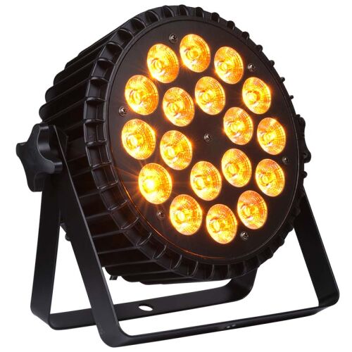 LIGHT4ME ALU HEXA PAR 18x10W RGBWA-UV reflektorfény 155817370 - Színpadi felszerelés