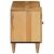 vidaXL TV szekrény Természetes 105 x 33,5 x 46 cm Tömör Mangófát 155822926