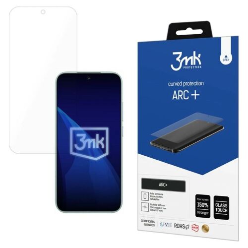 3MK ARC+ teljes képernyős kijelzővédő POCO F8 Pro készülékhez 155853899 - Kijelzővédő fólia