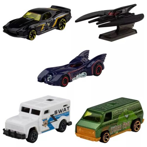 Hot Wheels: DC Batman 5db-os kisautó szett 1/64 – Mattel 155888845 - Hot Wheels