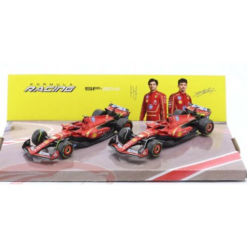 Ferrari Forma 1 Leclerc-Sainz 2-es szett 175097166 - Bburago