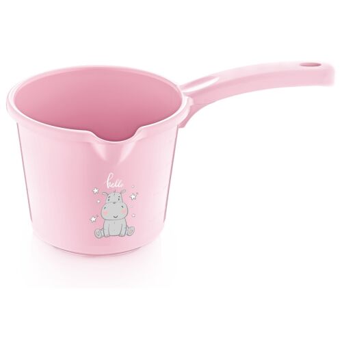 Babaöblítő pohár, 1,25l, BabyJem, rózsaszín