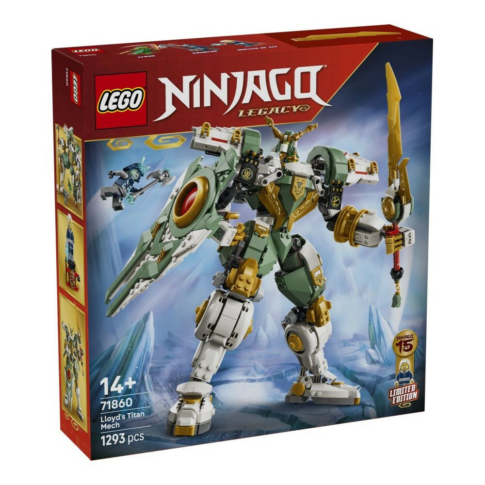 E-shop LEGO NINJAGO Lloydov titanový robot 71860 15. výročie