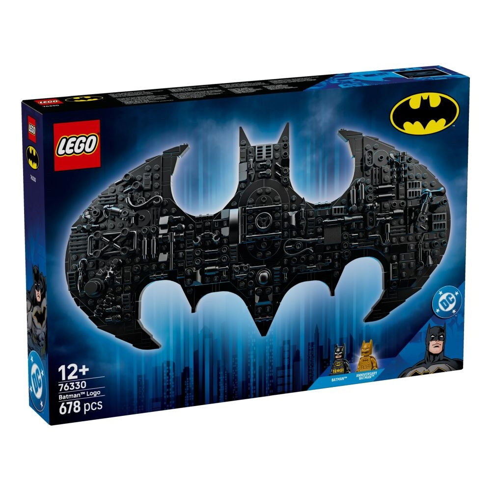E-shop LEGO DC Batman 76330 Logo Batman – Súprava k 20. výročiu, 678 dielikov