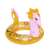 Bestway Sparkling Seahorse Swim Ring 115x104cm - Gold-Pink 44118340
