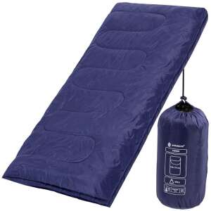 Springos 190x73 cm Tourist Sleeping Bag, Camping Sleeping Bag, Dark Blue-Black