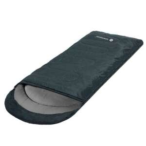 Springos 210x73 cm camping sleeping bag with hood, dark gray - Sport & Leisure