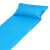 Springos self-inflating camping mat with pillow, blue