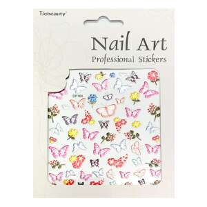 Tiebeauty Köröm Díszítő Matricák DP164 Pillangó Köröm Matricák - Körömmatrica