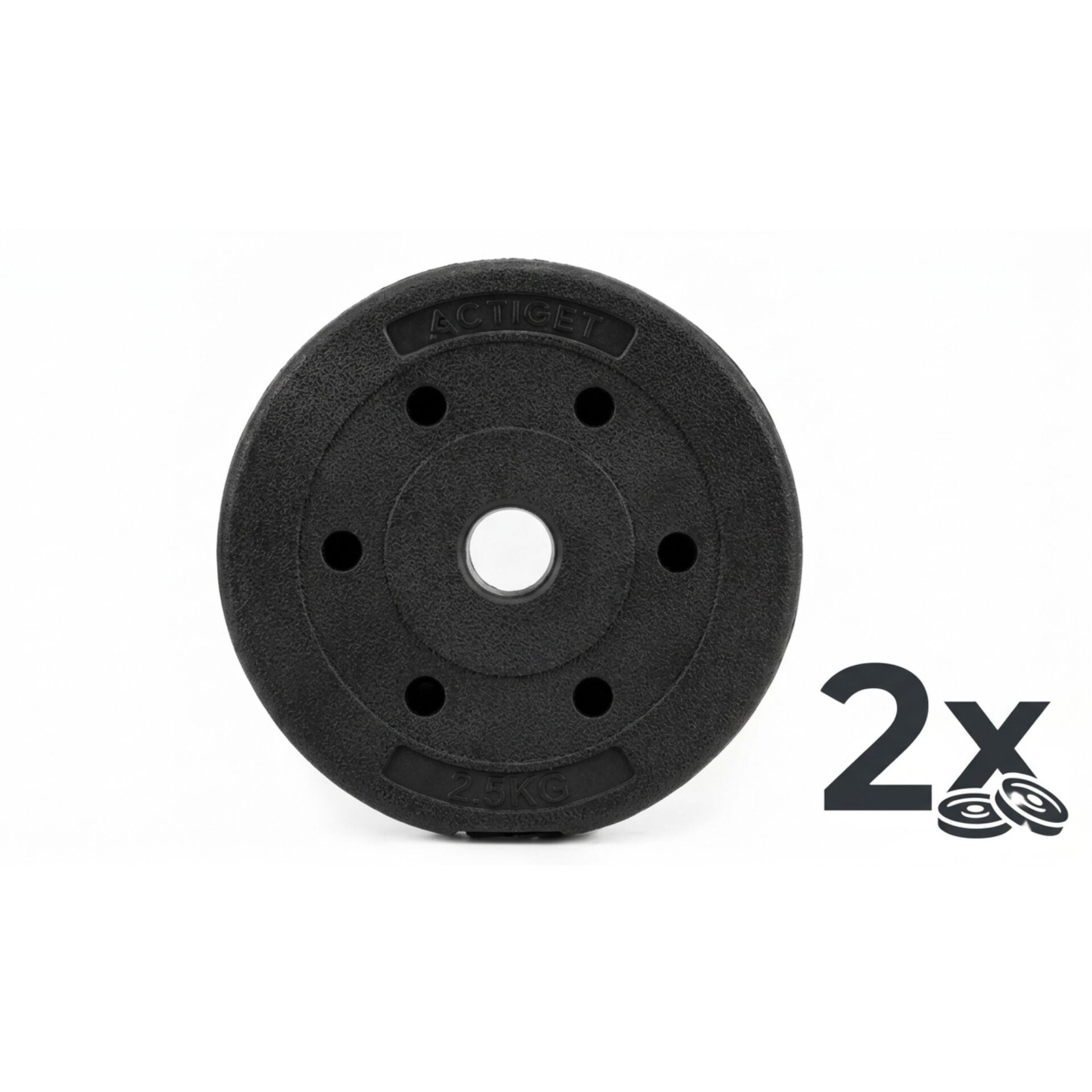 E-shop ActiGet Súprava závaží 2x2,5kg, 29mm