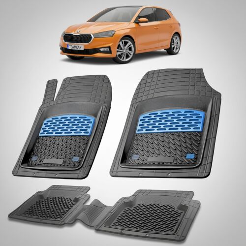 Skoda Fabia IV Hatchback 2021-2025 modellhez kompatibilis szőnyegek | Kék 156056578 