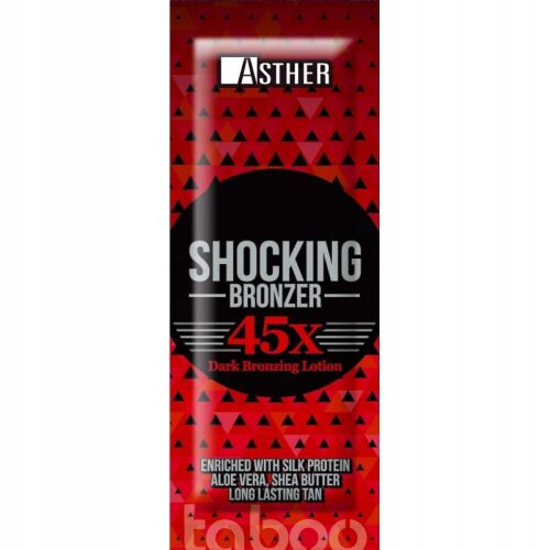 Asther Shocking Bronzer X45 beltéri barnuláshoz 156093998 - Szolárium krém