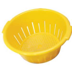 Enger műanyag gyümölcsmosó tál 29 x 11cm, vegyes színekben