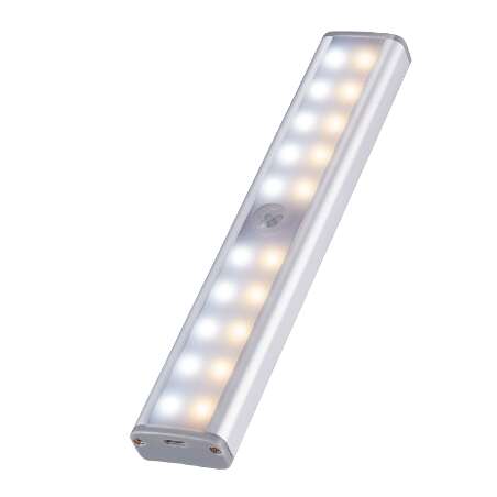 Motion Sensor mozgásérzékelős öntapadós világítás, USB-vel - 18 cm - MS-577