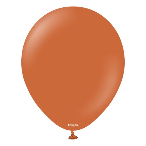 Kalisan Retro rozsda narancssárga lufik, narancssárga, 30 cm, 100 db. 156244342 - Lufi