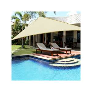 Napvitorla - Háromszög - 5x5x5m - Bézs