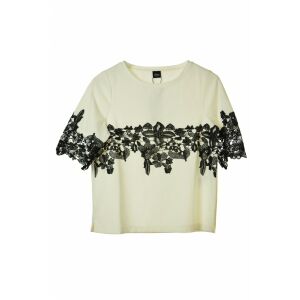 s.Oliver Black Label Fehér Csipkés Női Felső - 36 130490055 - S.Oliver