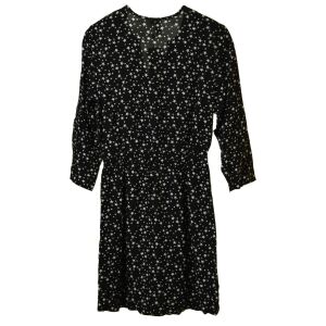 Q/S rochie neagră cu model de stea pentru femei – 36 129576609 - Îmbrăcăminte pentru femei