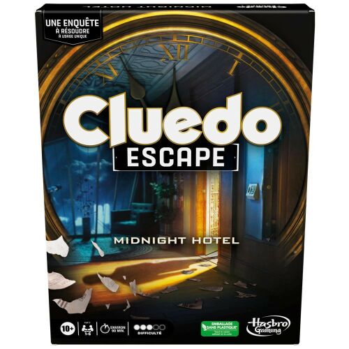 Cluedo Escape Éjféli Hotel játék dobozának előlapja 