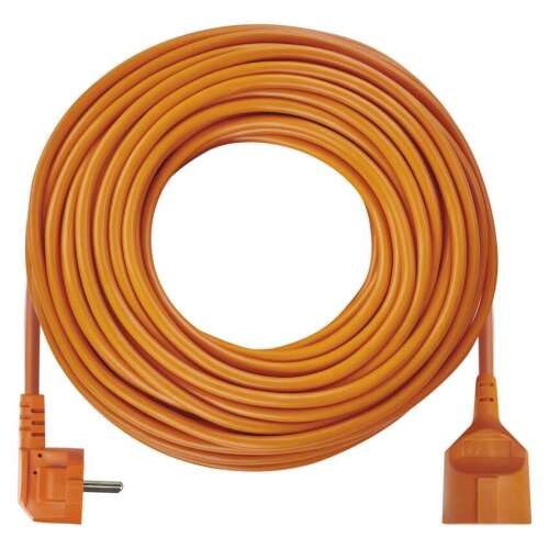 Extension cord 30 m / 1 socket / orange / PVC / 250 V / 1.5 mm2