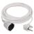 Extension cable 7 m / 1 socket / white / PVC / 1.5 mm2 46734683