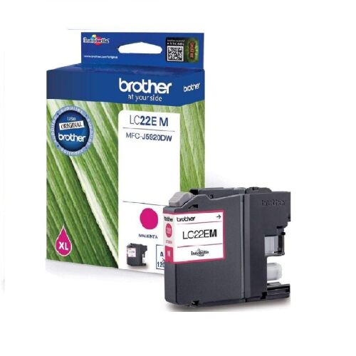 Brother LC22EM tintapatron 1 db Eredeti Magenta
