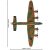 Cobi 5758 Avro Lancaster B. III Dambuster Repülő Executive Edition 3db figurával 1747 darabos építőjáték 156319573