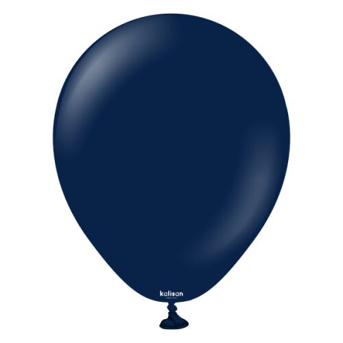 Sötétkék latex lufik, 13 cm, 100 db. 156325862 - Lufi