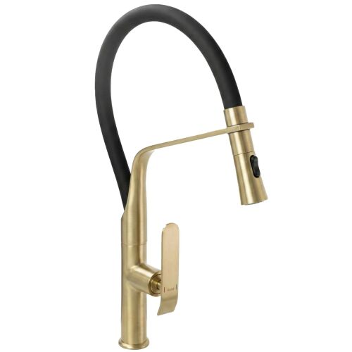 Konyhai csaptelep Rea Castor gold brush 168652334 - Otthon és kert