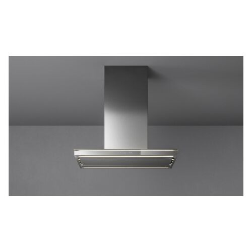 FALMEC LUMINA LED NRS sziget páraelszívó, 90 cm, inox/üveg 156796503 - Falmec