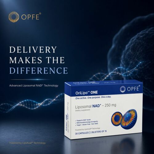 OPFE OriLipo™ ONE Liposomal NAD+ 250 mg 161877465 - Étrendkiegészítő