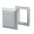WPFEL szellőzőrács 140x140 fehér ABS 156432334