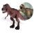 Távirányítós T-Rex dinoszaurusz játék Jurassic Park jelenettel a háttérben