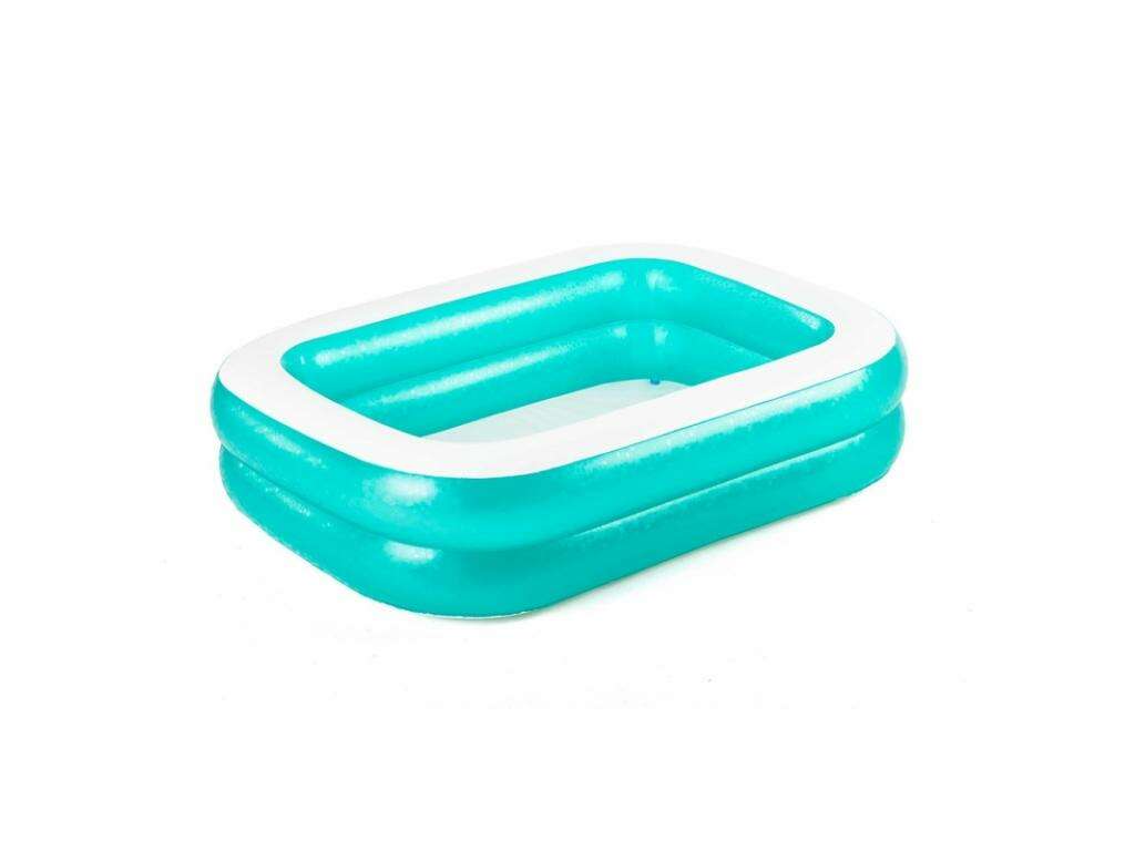 Bestway 201x150x51 cm 2 kamrás felfújható szögletes gyerekmedence... Bestway 201x150x51 cm 2 kamrás felfújható szögletes gyerekmedence...