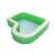 Bestway Tropical Paradise inflatable family pool with built-in seat and leaf pattern